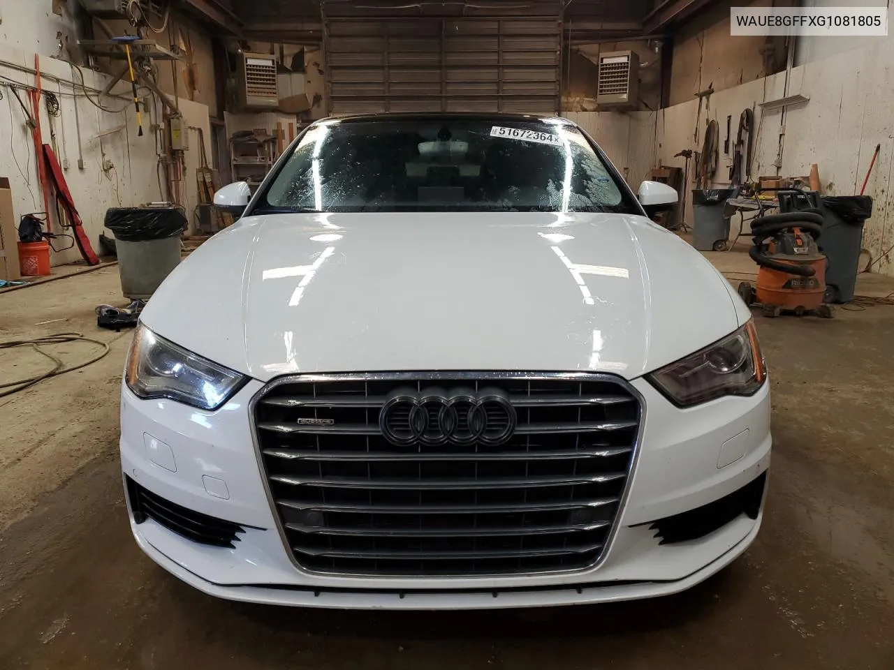 2016 Audi A3 Premium Plus VIN: WAUE8GFFXG1081805 Lot: 51672364