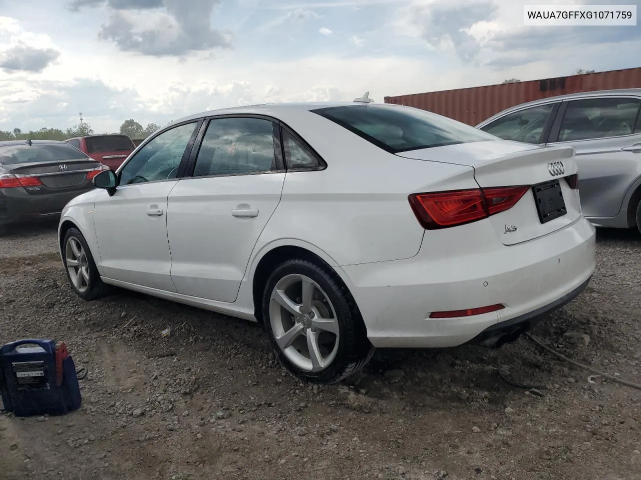 2016 Audi A3 Premium VIN: WAUA7GFFXG1071759 Lot: 52703524