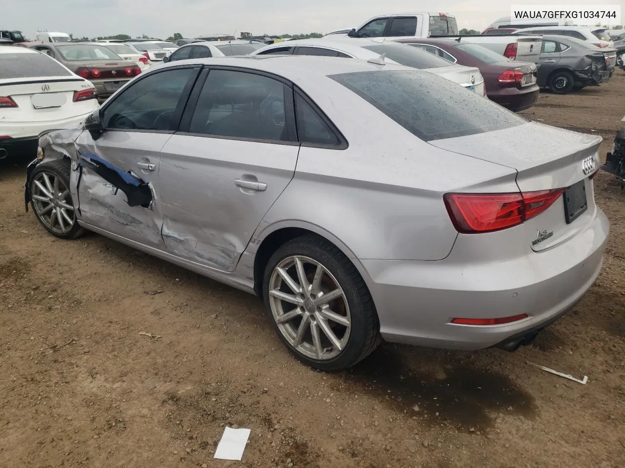 WAUA7GFFXG1034744 2016 Audi A3 Premium