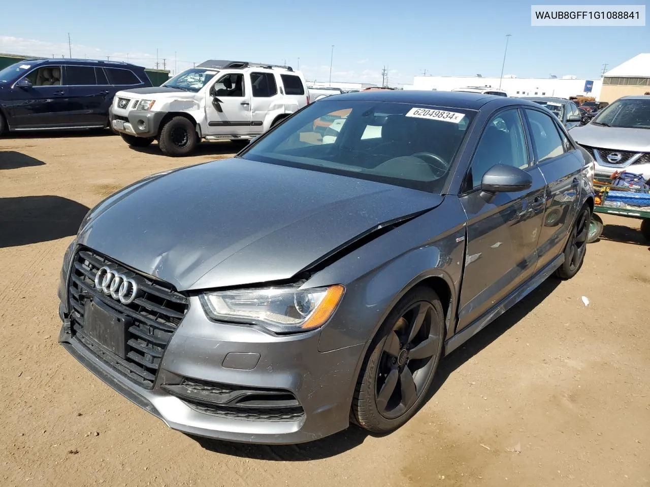 2016 Audi A3 Premium VIN: WAUB8GFF1G1088841 Lot: 62049834