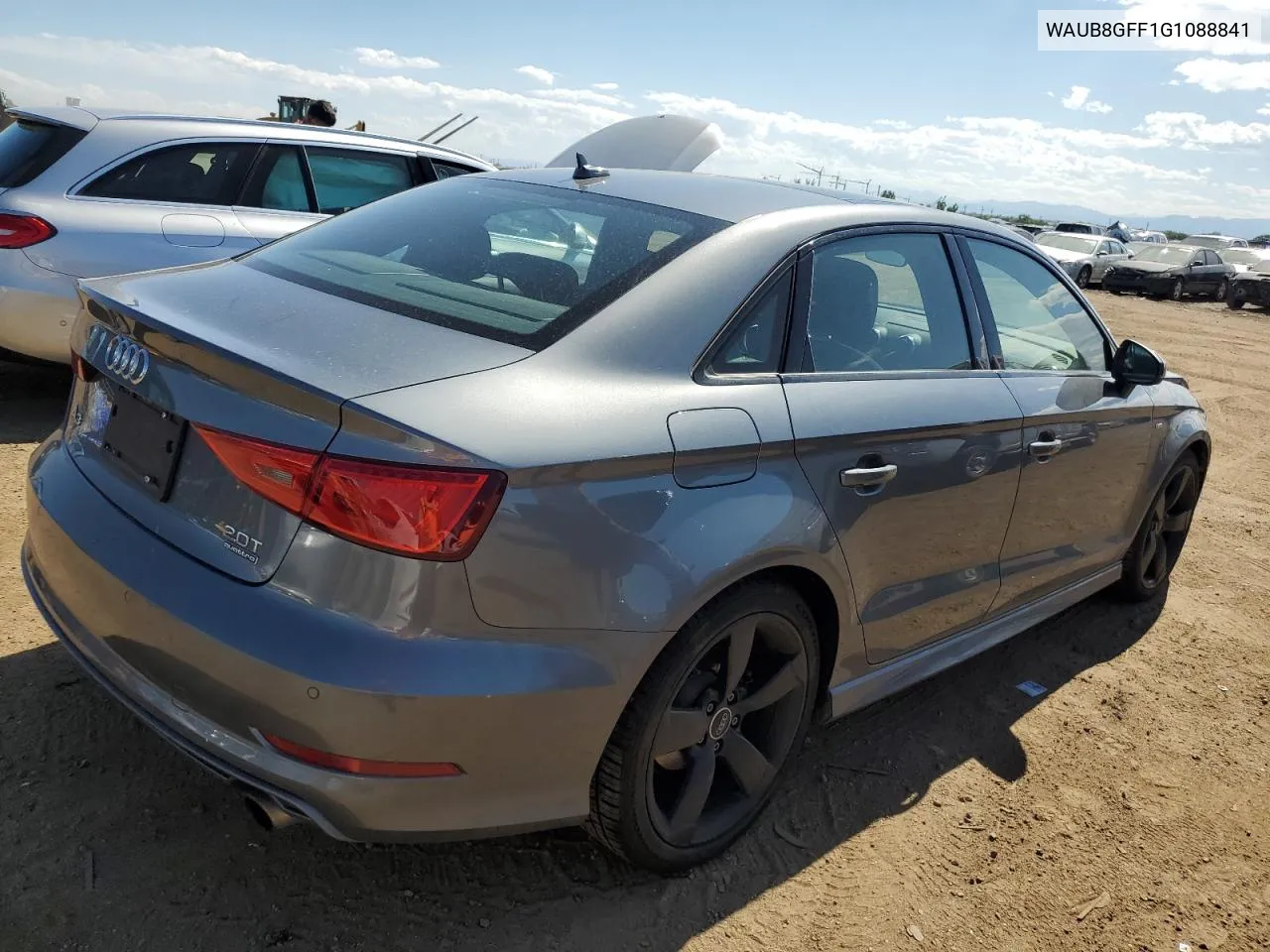 WAUB8GFF1G1088841 2016 Audi A3 Premium