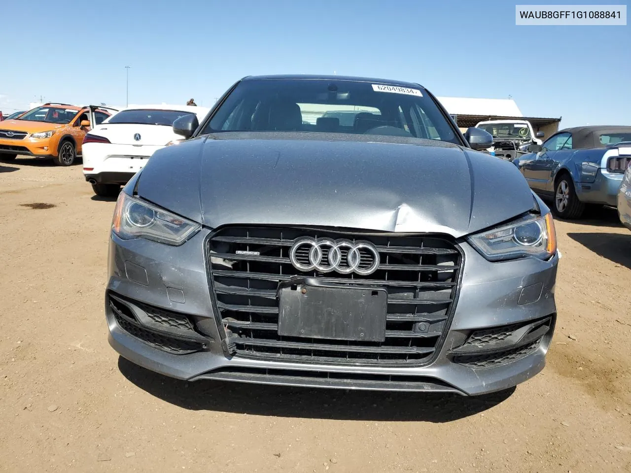 WAUB8GFF1G1088841 2016 Audi A3 Premium