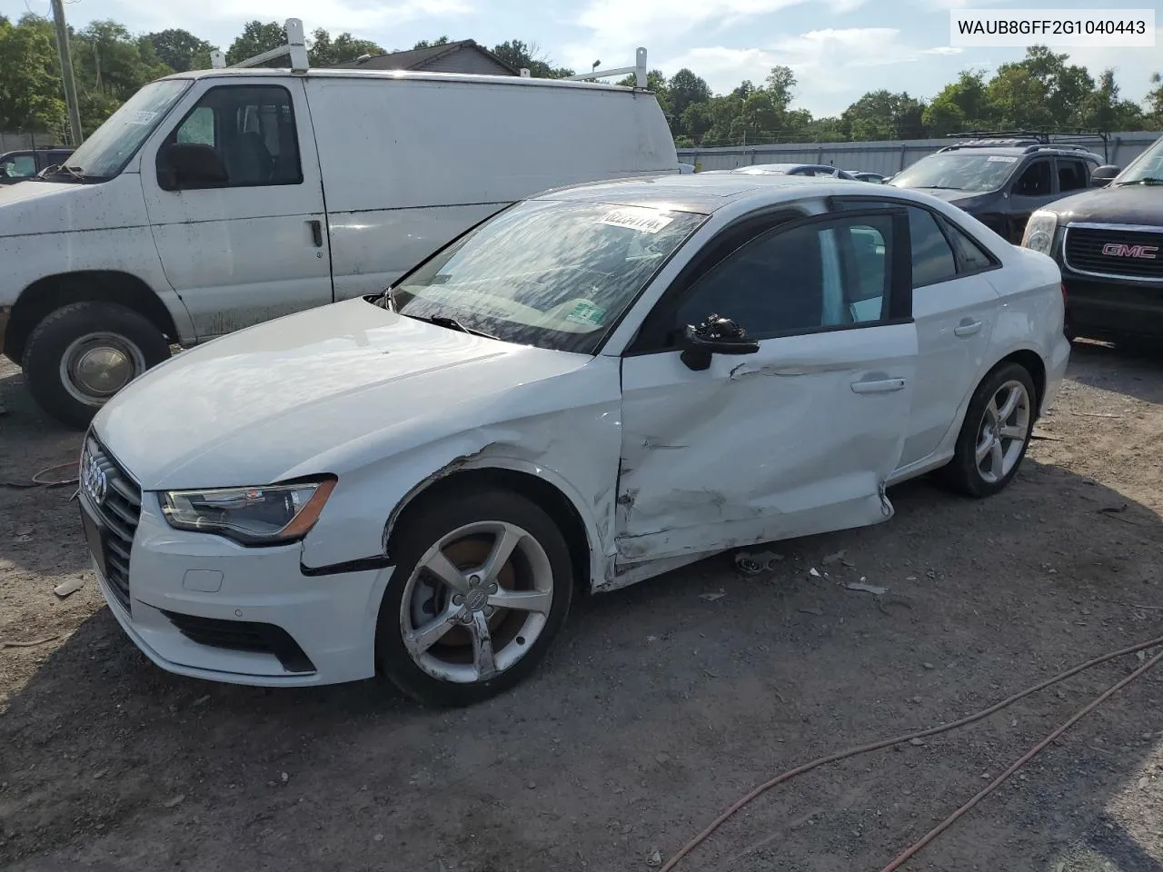 WAUB8GFF2G1040443 2016 Audi A3 Premium