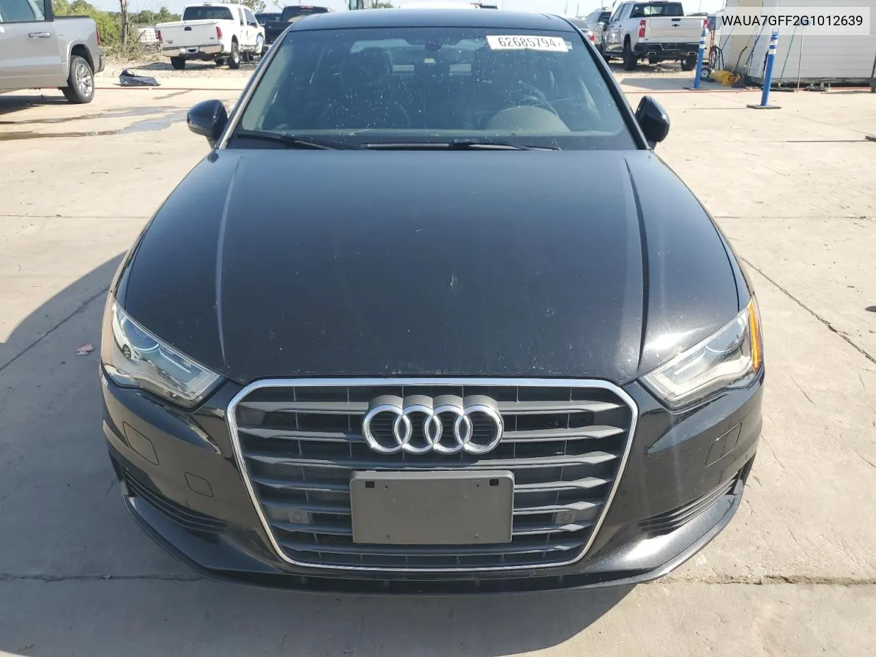 2016 Audi A3 Premium VIN: WAUA7GFF2G1012639 Lot: 62685794