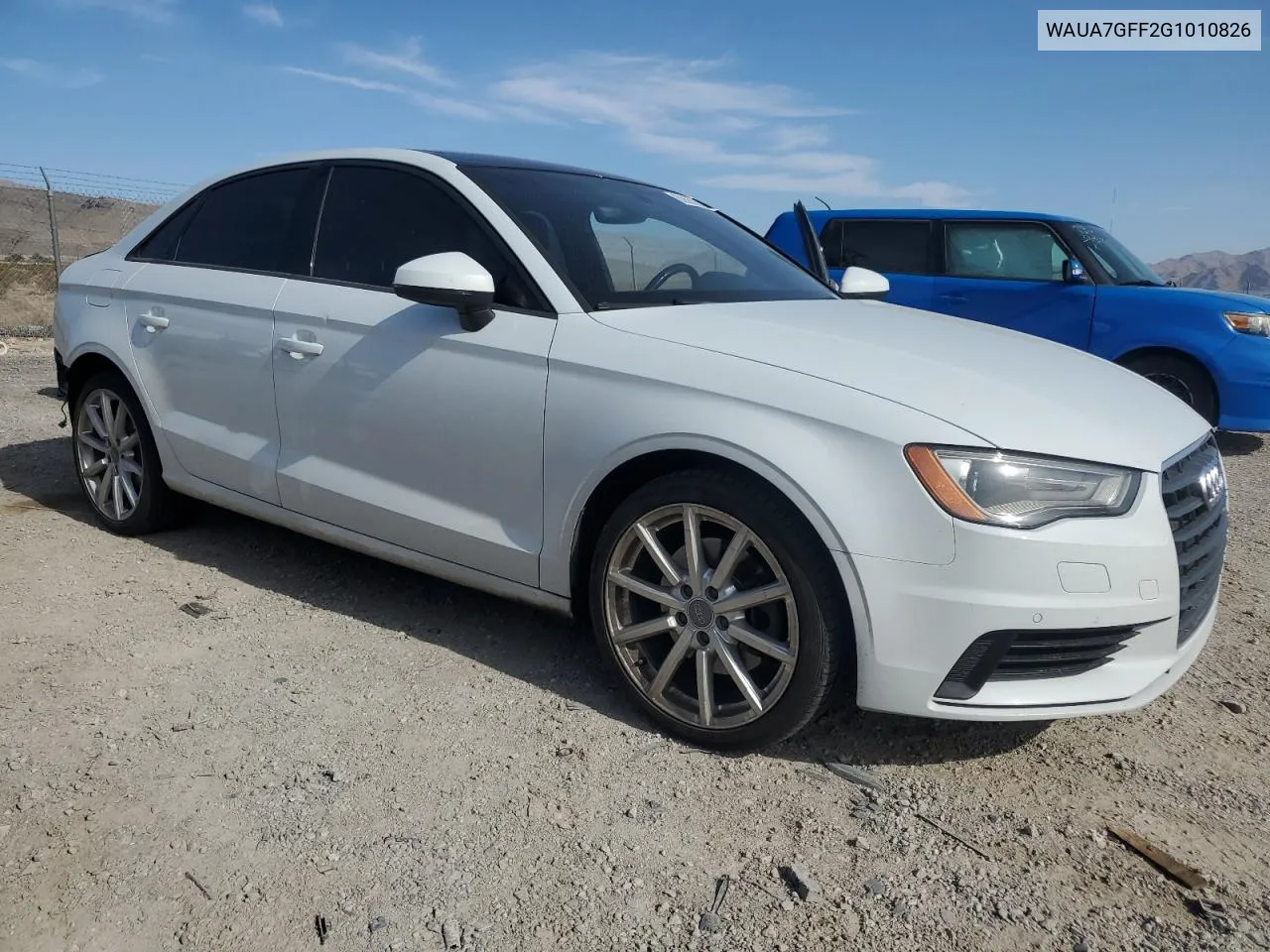 2016 Audi A3 Premium VIN: WAUA7GFF2G1010826 Lot: 63563354