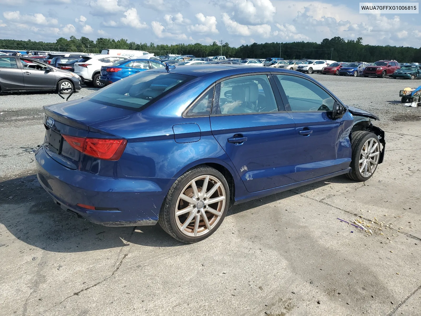 2016 Audi A3 Premium VIN: WAUA7GFFXG1006815 Lot: 64017724