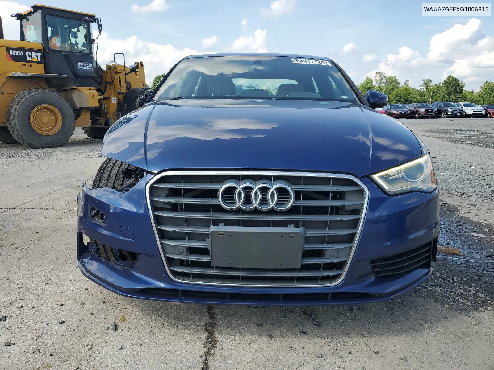 2016 Audi A3 Premium VIN: WAUA7GFFXG1006815 Lot: 64017724