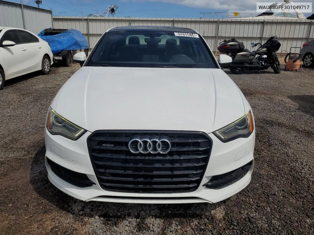 2016 Audi A3 Premium VIN: WAUB8GFF3G1049717 Lot: 65255514