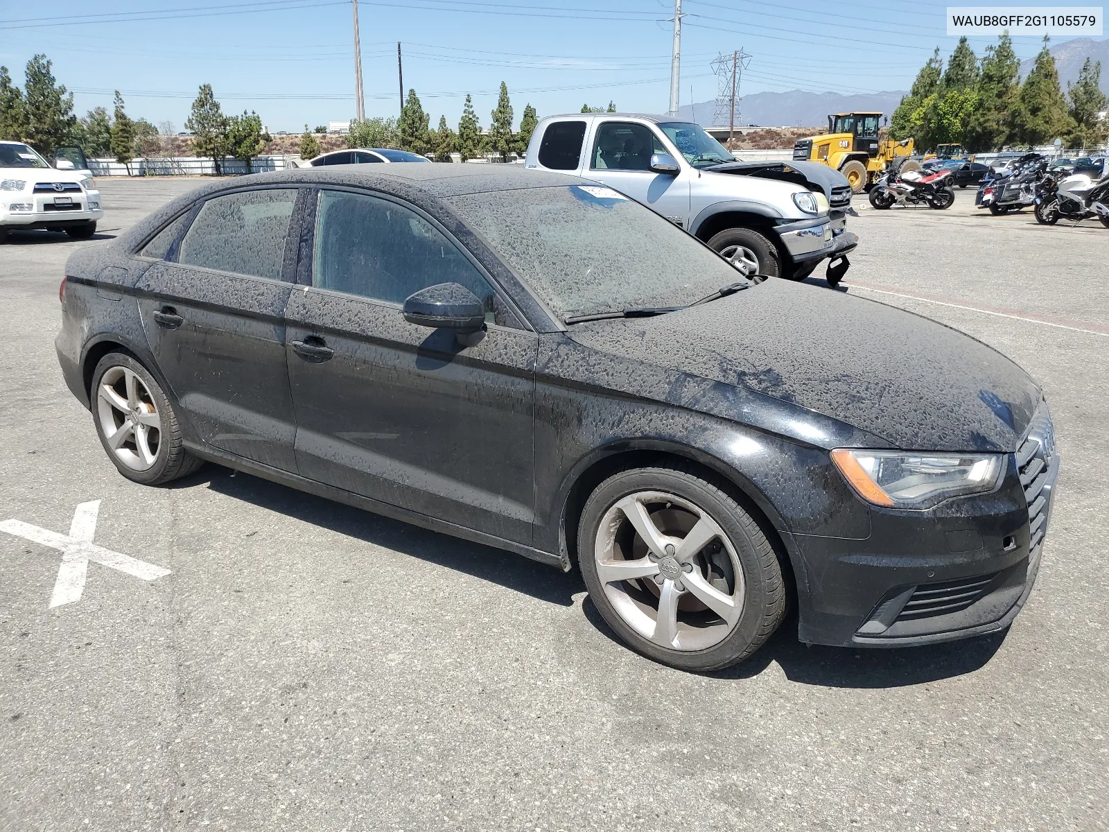 2016 Audi A3 Premium VIN: WAUB8GFF2G1105579 Lot: 66167224