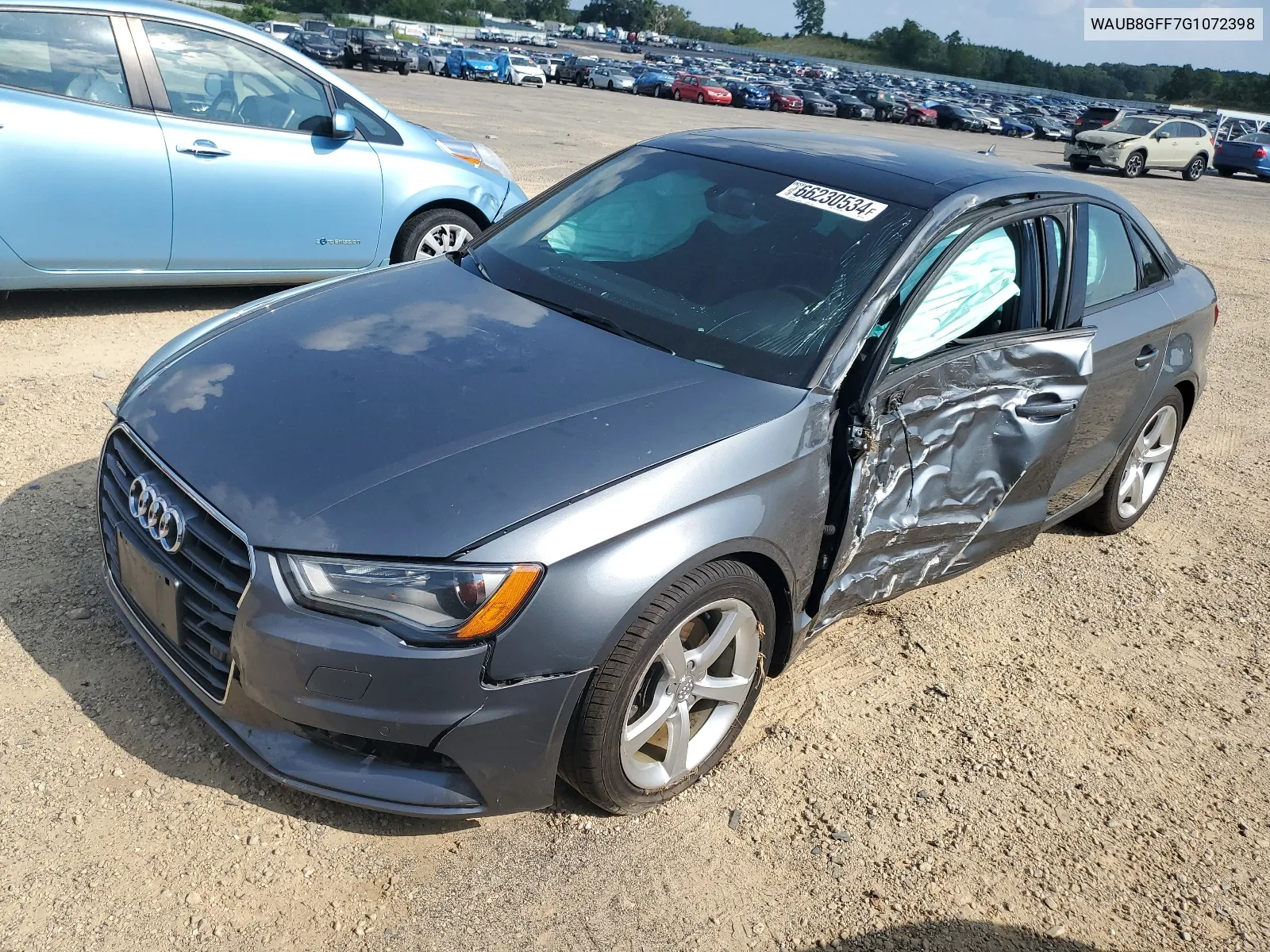 WAUB8GFF7G1072398 2016 Audi A3 Premium