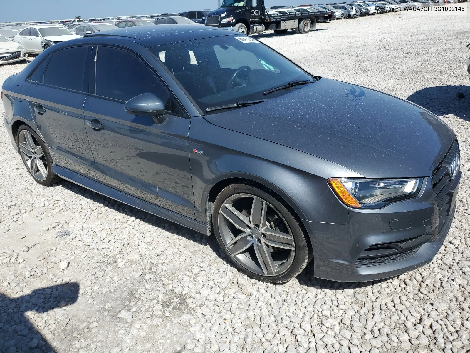 2016 Audi A3 Premium VIN: WAUA7GFF3G1092145 Lot: 66934744