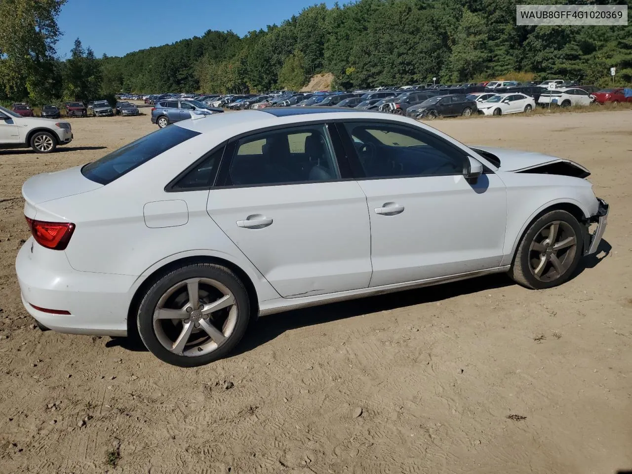 2016 Audi A3 Premium VIN: WAUB8GFF4G1020369 Lot: 67084304