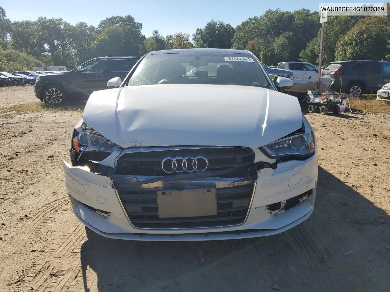 WAUB8GFF4G1020369 2016 Audi A3 Premium