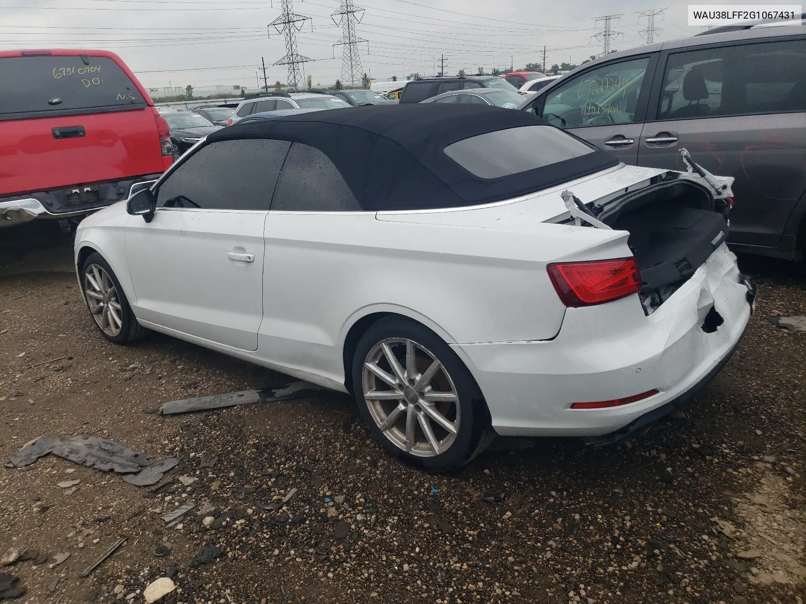 WAU38LFF2G1067431 2016 Audi A3 Premium Plus