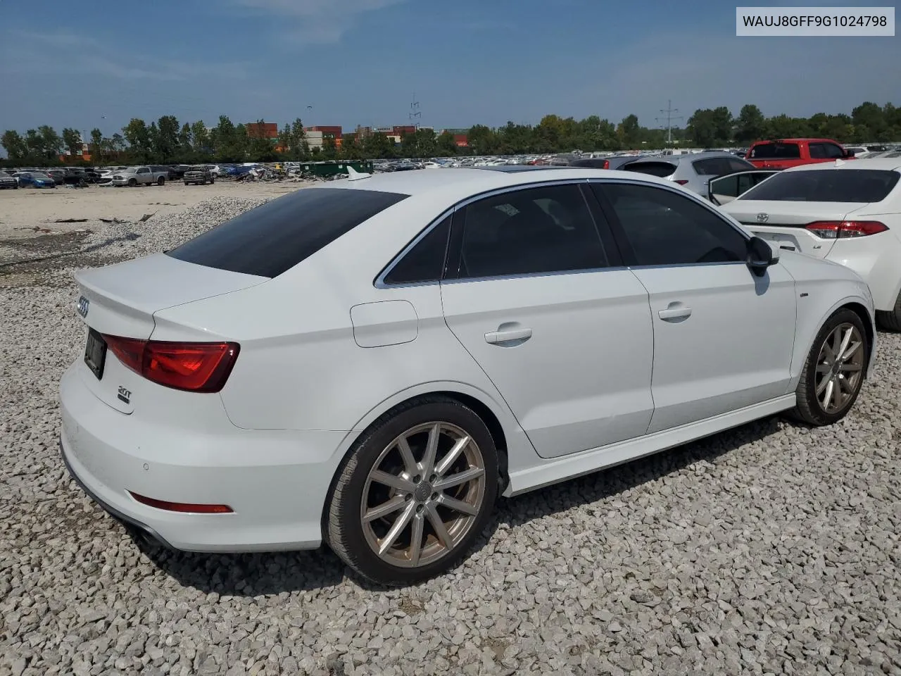 2016 Audi A3 Premium Plus S-Line VIN: WAUJ8GFF9G1024798 Lot: 67669574