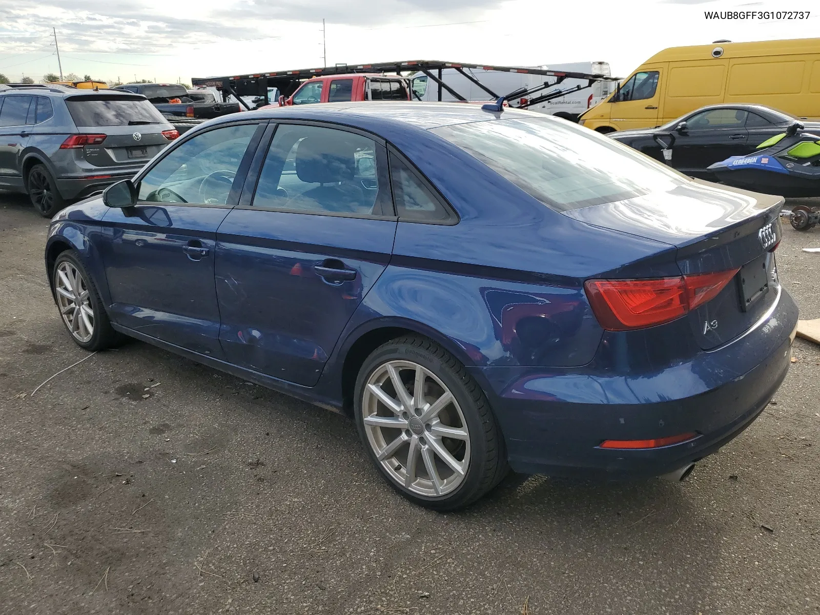 2016 Audi A3 Premium VIN: WAUB8GFF3G1072737 Lot: 67750564