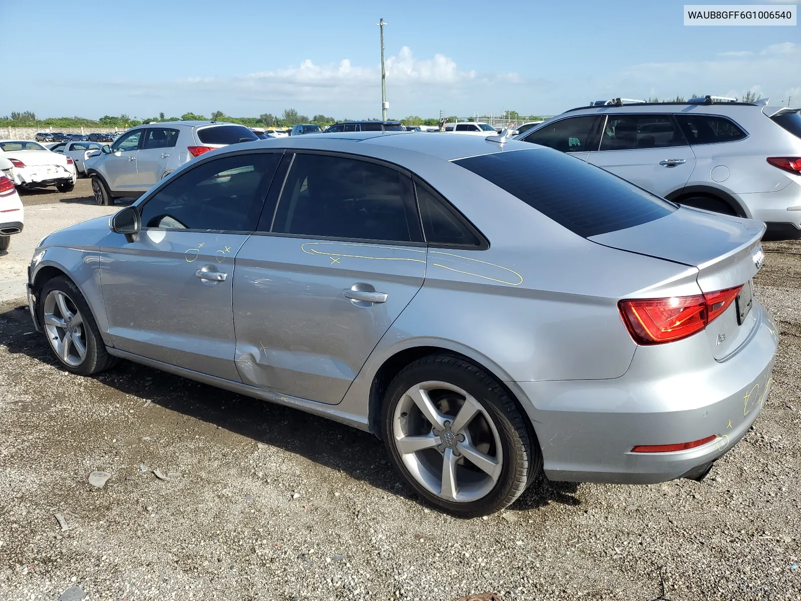 WAUB8GFF6G1006540 2016 Audi A3 Premium