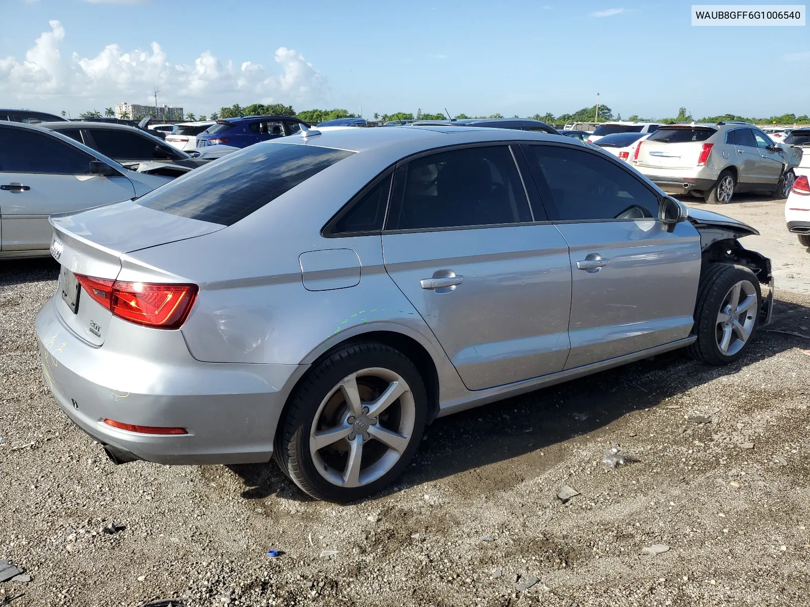 WAUB8GFF6G1006540 2016 Audi A3 Premium