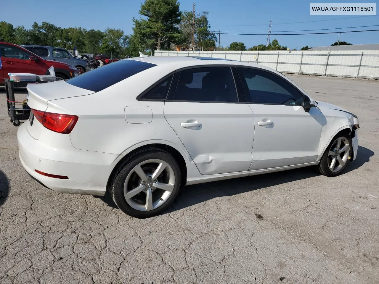 WAUA7GFFXG1118501 2016 Audi A3 Premium