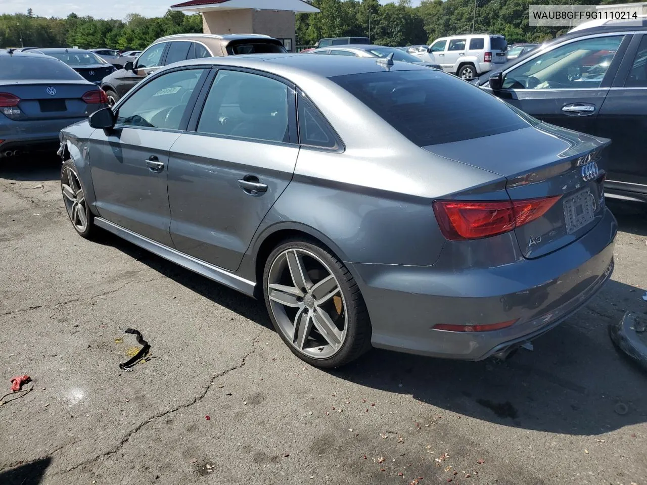 2016 Audi A3 Premium VIN: WAUB8GFF9G1110214 Lot: 68866254