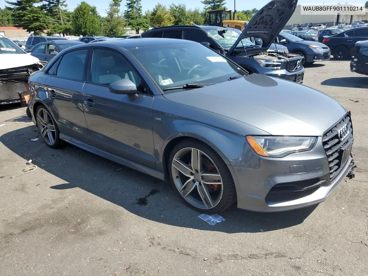 2016 Audi A3 Premium VIN: WAUB8GFF9G1110214 Lot: 68866254