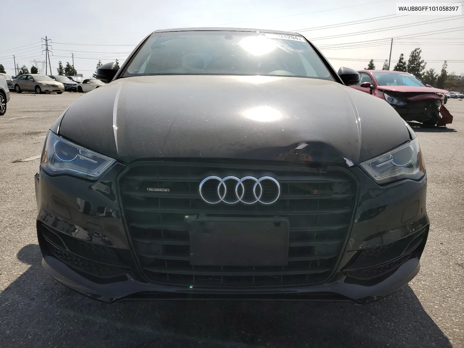 2016 Audi A3 Premium VIN: WAUB8GFF1G1058397 Lot: 68924294