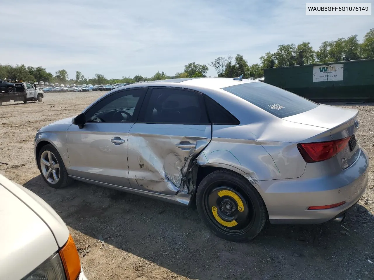 WAUB8GFF6G1076149 2016 Audi A3 Premium