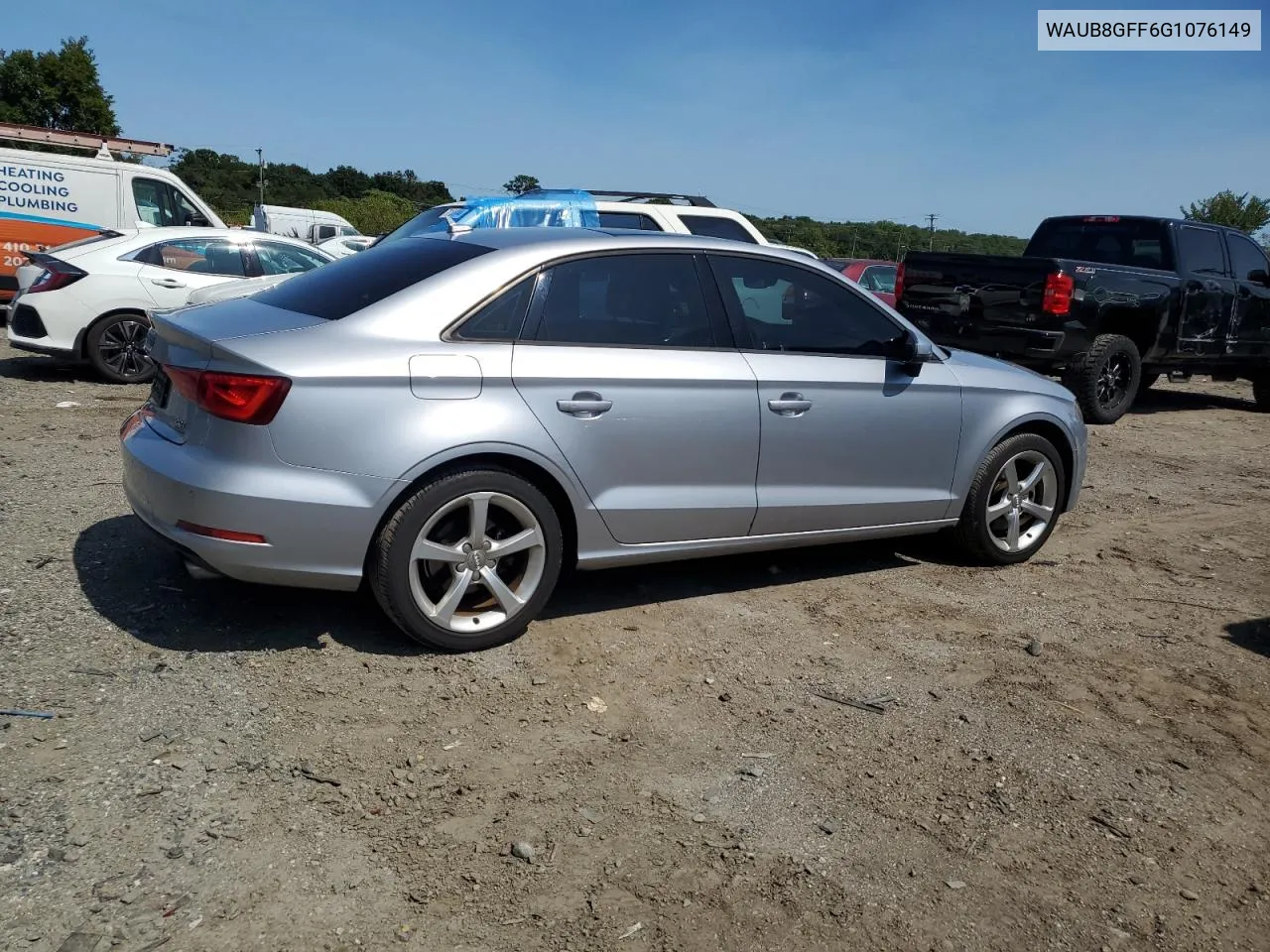 WAUB8GFF6G1076149 2016 Audi A3 Premium