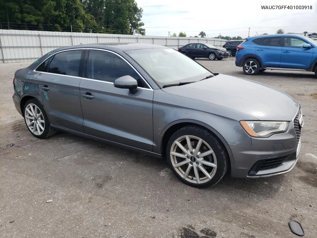 2016 Audi A3 Premium Plus VIN: WAUC7GFF4G1003918 Lot: 70555114