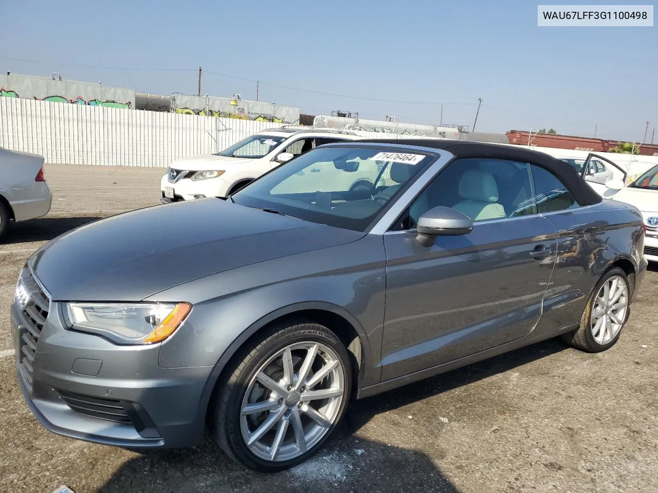 WAU67LFF3G1100498 2016 Audi A3 Premium