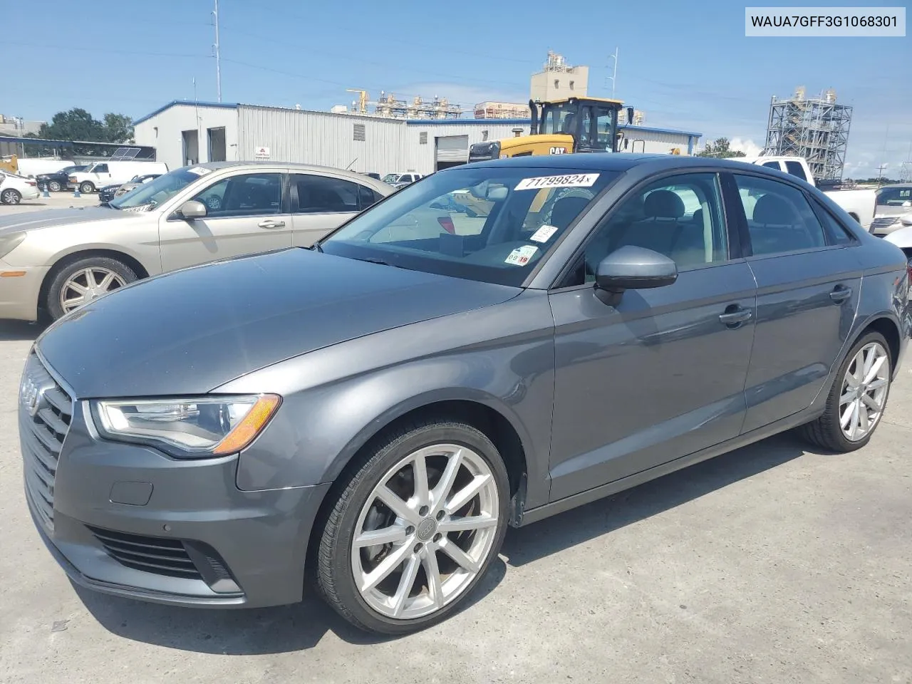 2016 Audi A3 Premium VIN: WAUA7GFF3G1068301 Lot: 71799824