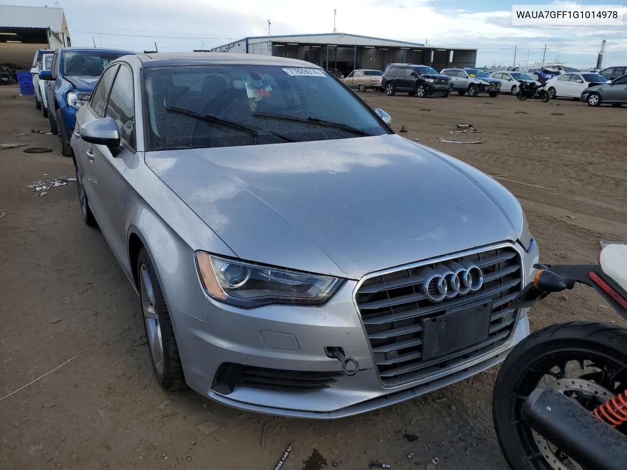 2016 Audi A3 Premium VIN: WAUA7GFF1G1014978 Lot: 71809014