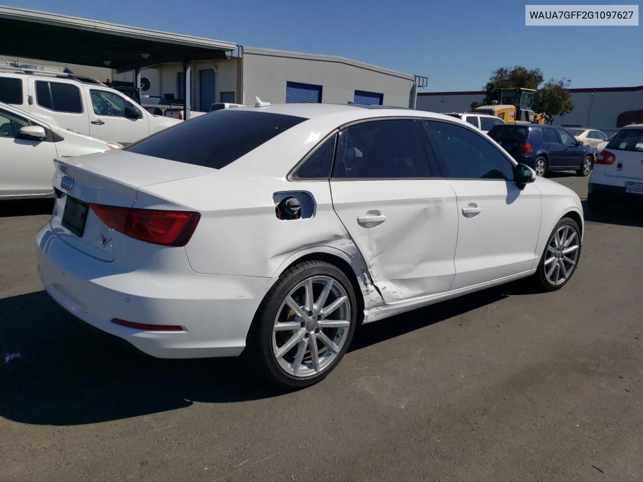 2016 Audi A3 Premium VIN: WAUA7GFF2G1097627 Lot: 72716564