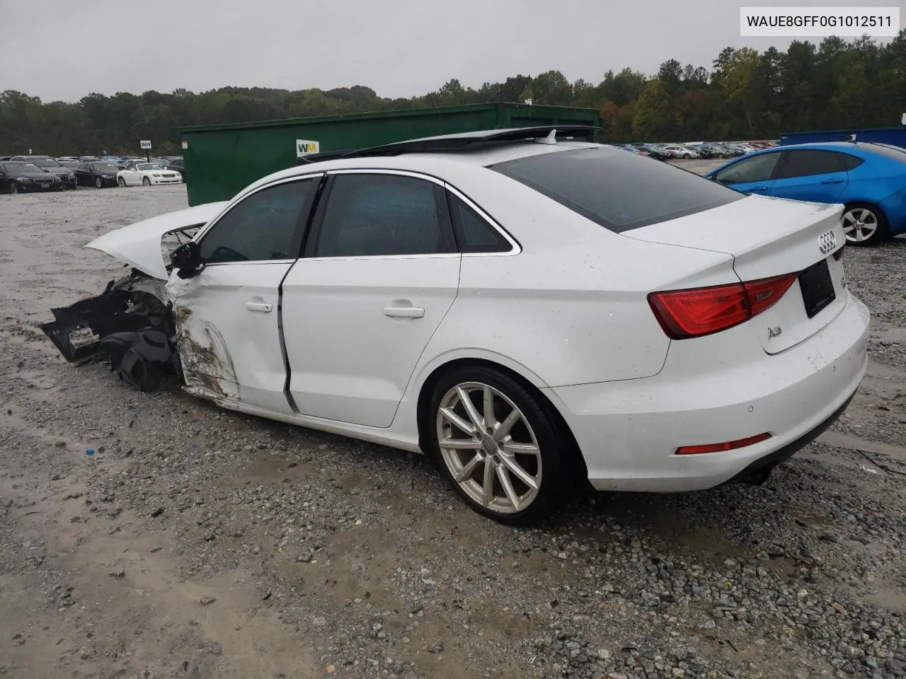 WAUE8GFF0G1012511 2016 Audi A3 Premium Plus