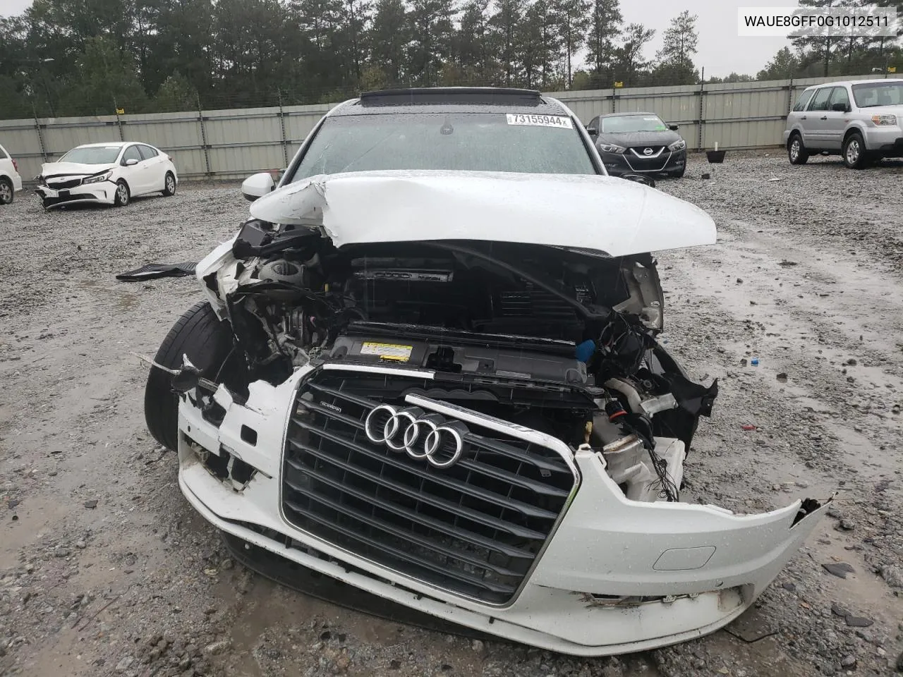 WAUE8GFF0G1012511 2016 Audi A3 Premium Plus