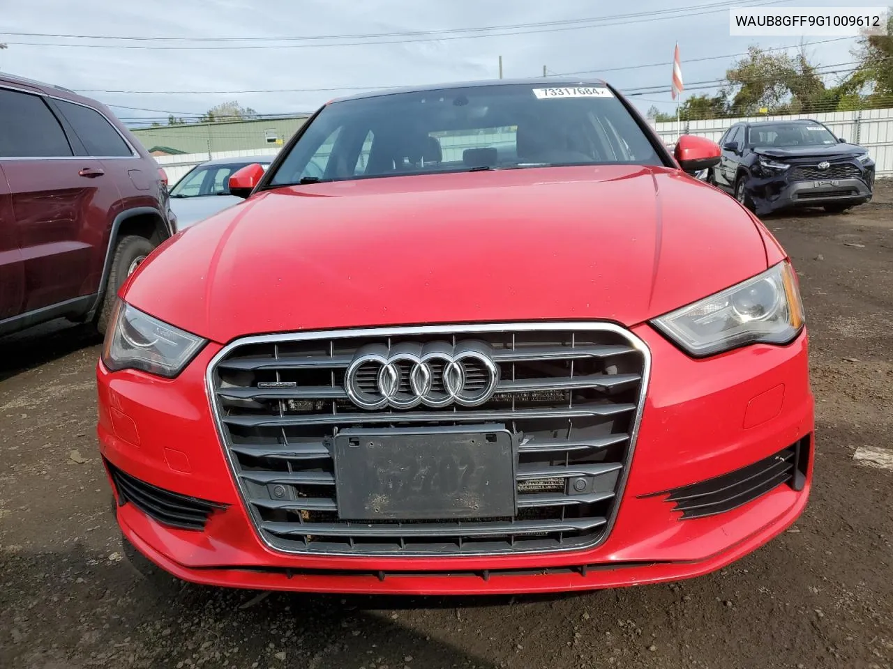 2016 Audi A3 Premium VIN: WAUB8GFF9G1009612 Lot: 73317684