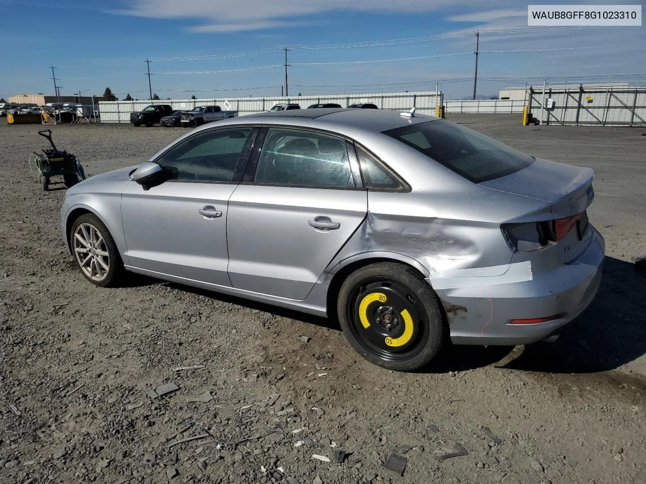 WAUB8GFF8G1023310 2016 Audi A3 Premium