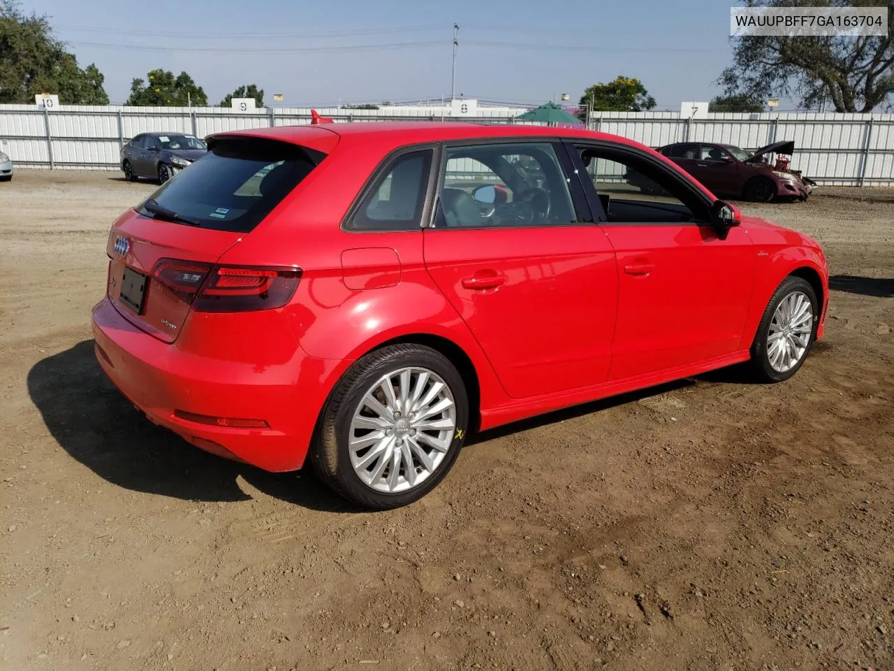 2016 Audi A3 E-Tron Premium VIN: WAUUPBFF7GA163704 Lot: 74254114