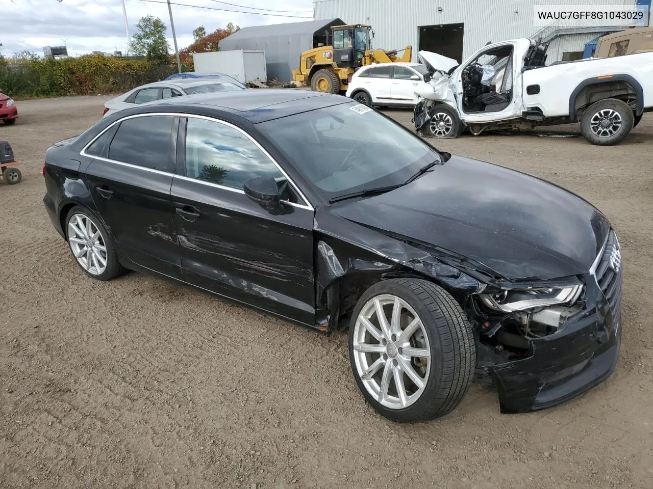 2016 Audi A3 Premium Plus VIN: WAUC7GFF8G1043029 Lot: 74911484