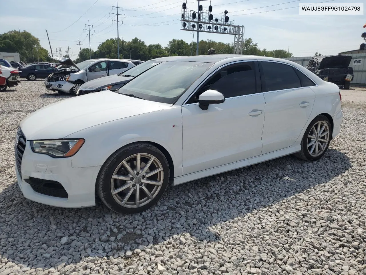 2016 Audi A3 Premium Plus S-Line VIN: WAUJ8GFF9G1024798 Lot: 75074104