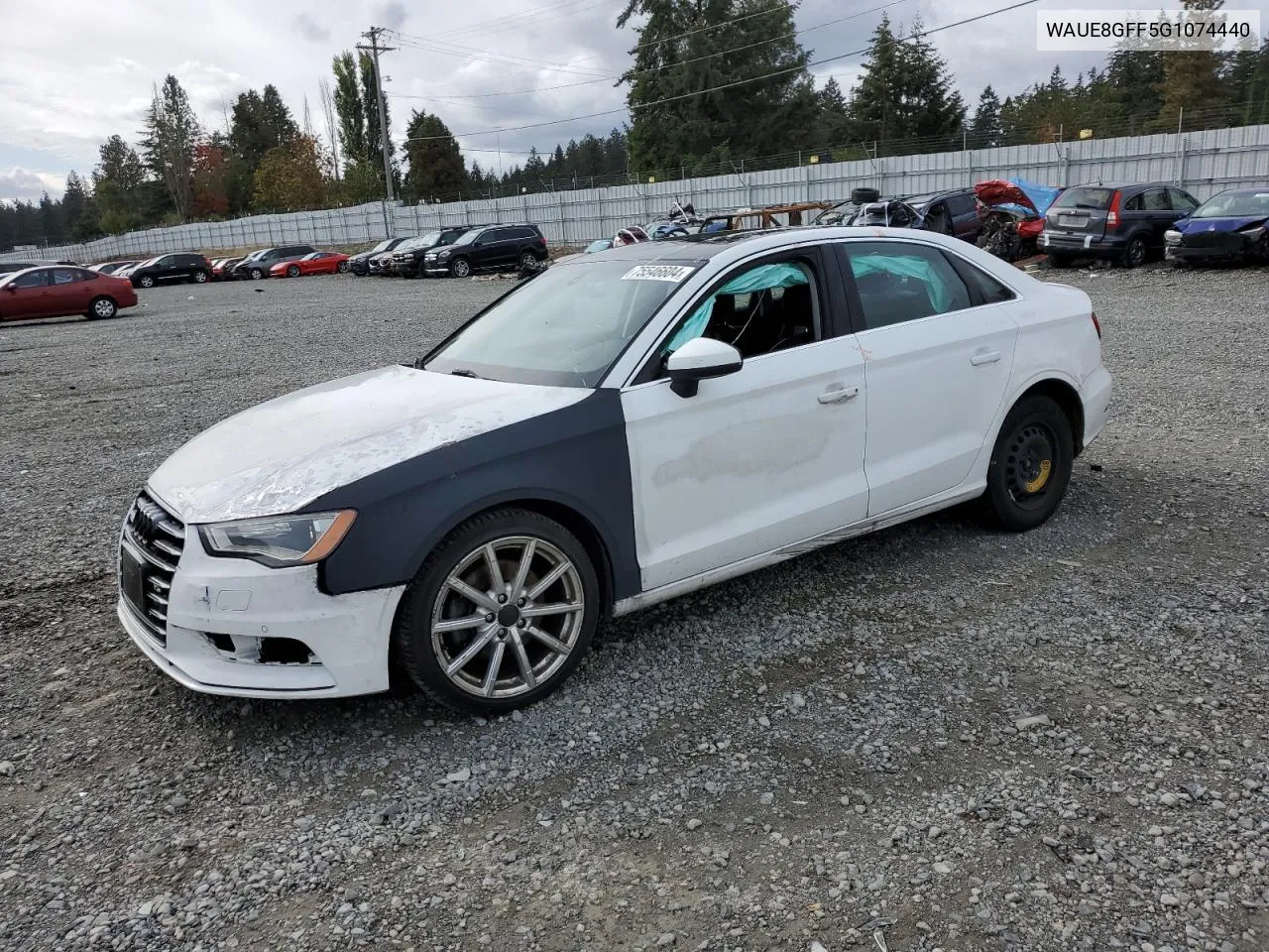 2016 Audi A3 Premium Plus VIN: WAUE8GFF5G1074440 Lot: 75546604