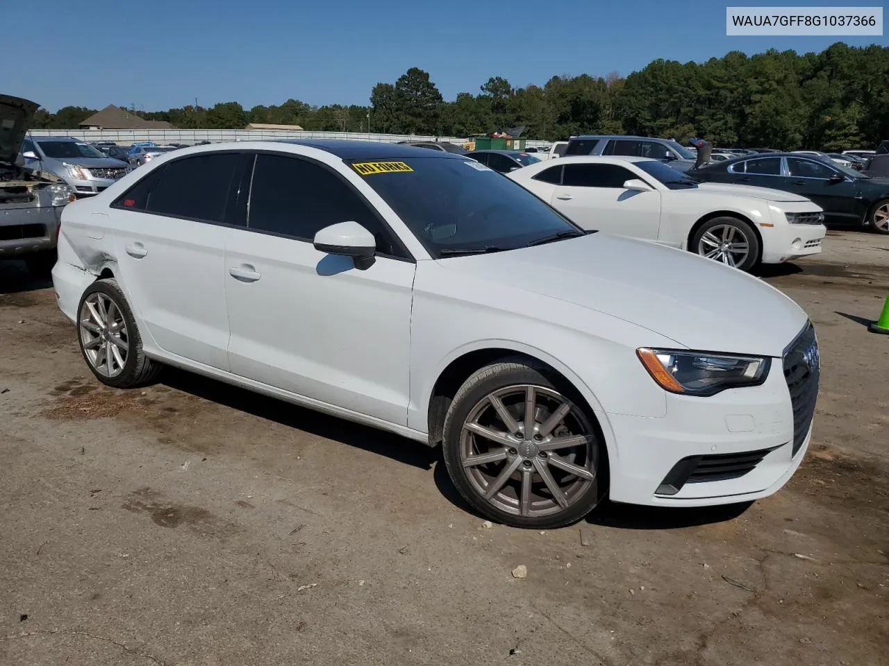 WAUA7GFF8G1037366 2016 Audi A3 Premium