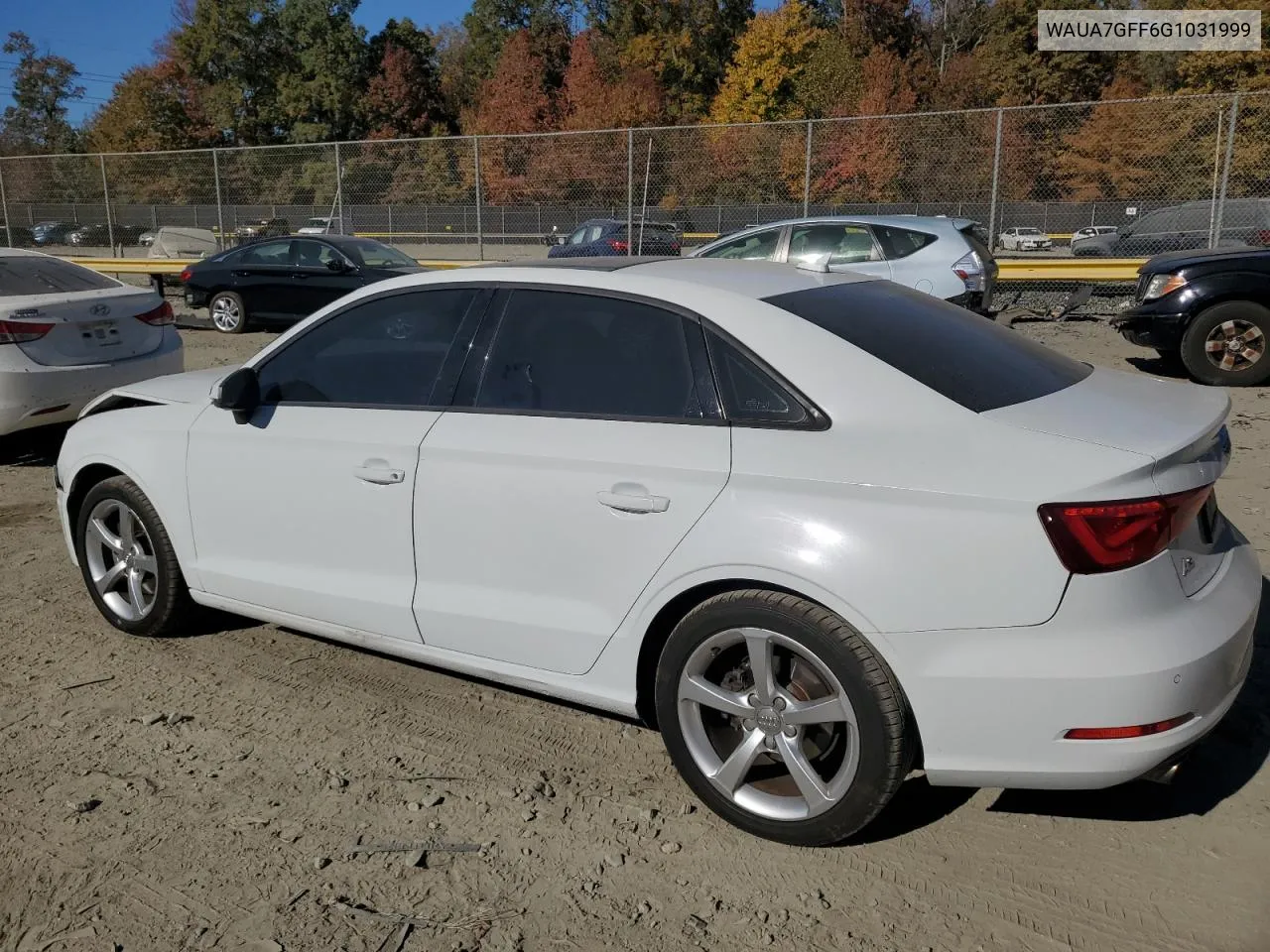 2016 Audi A3 Premium VIN: WAUA7GFF6G1031999 Lot: 77249794