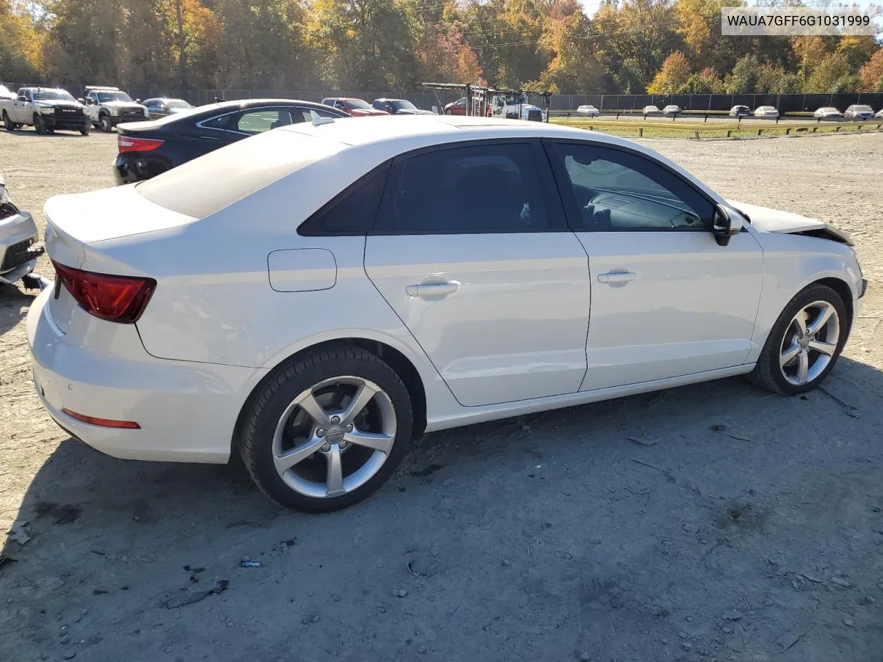 2016 Audi A3 Premium VIN: WAUA7GFF6G1031999 Lot: 77249794