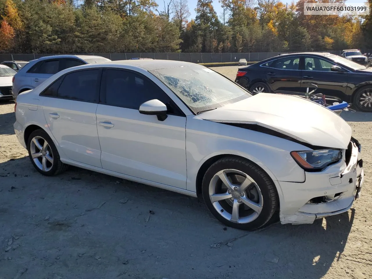 2016 Audi A3 Premium VIN: WAUA7GFF6G1031999 Lot: 77249794