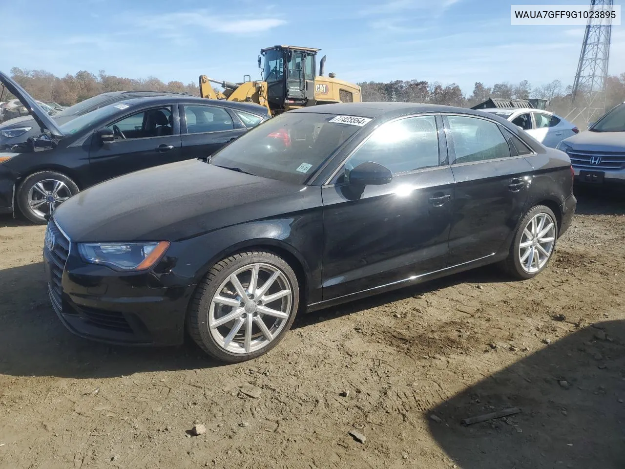 2016 Audi A3 Premium VIN: WAUA7GFF9G1023895 Lot: 77423554