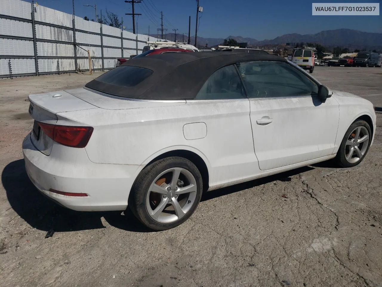 2016 Audi A3 Premium VIN: WAU67LFF7G1023537 Lot: 77548984