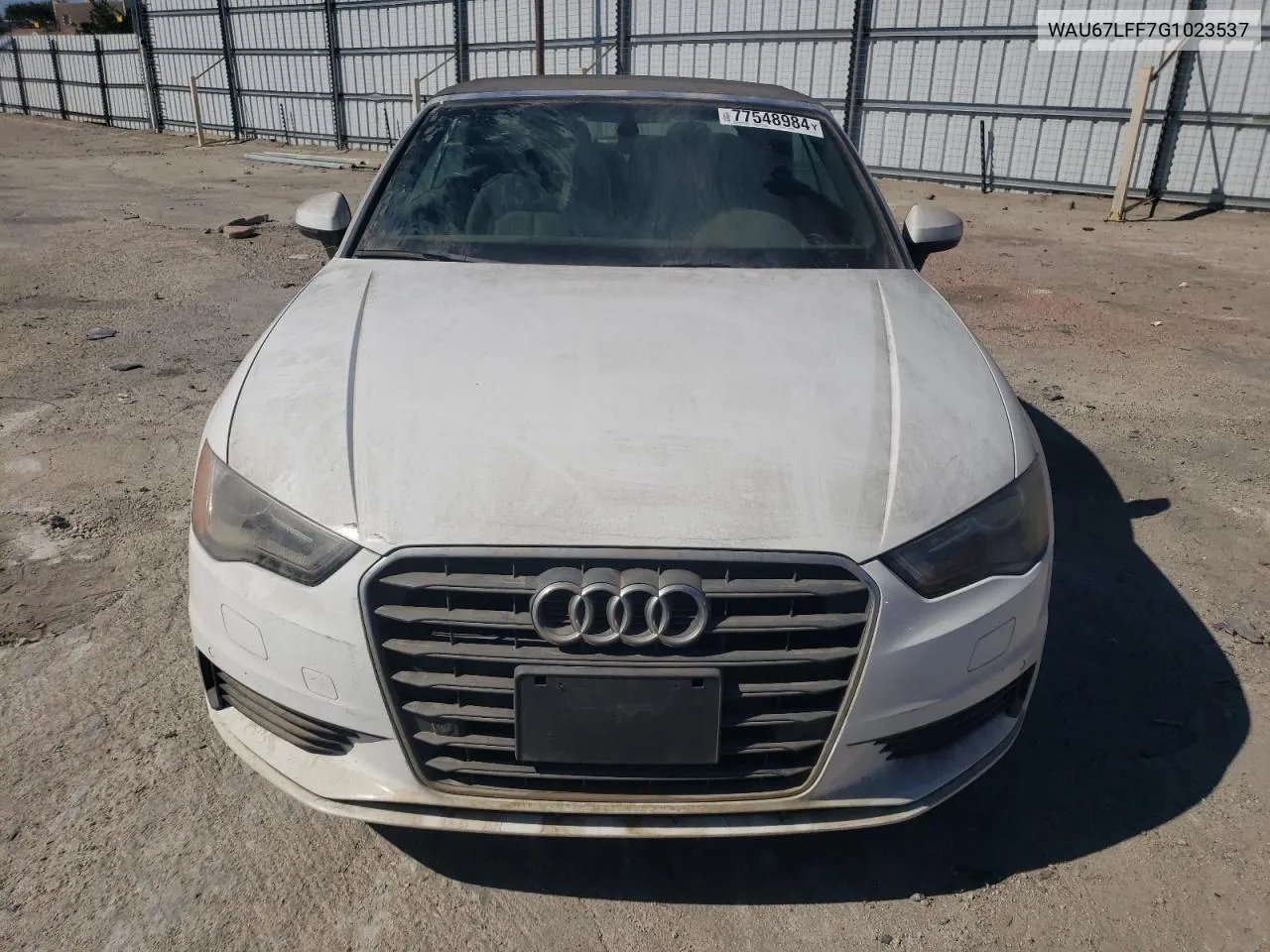 2016 Audi A3 Premium VIN: WAU67LFF7G1023537 Lot: 77548984