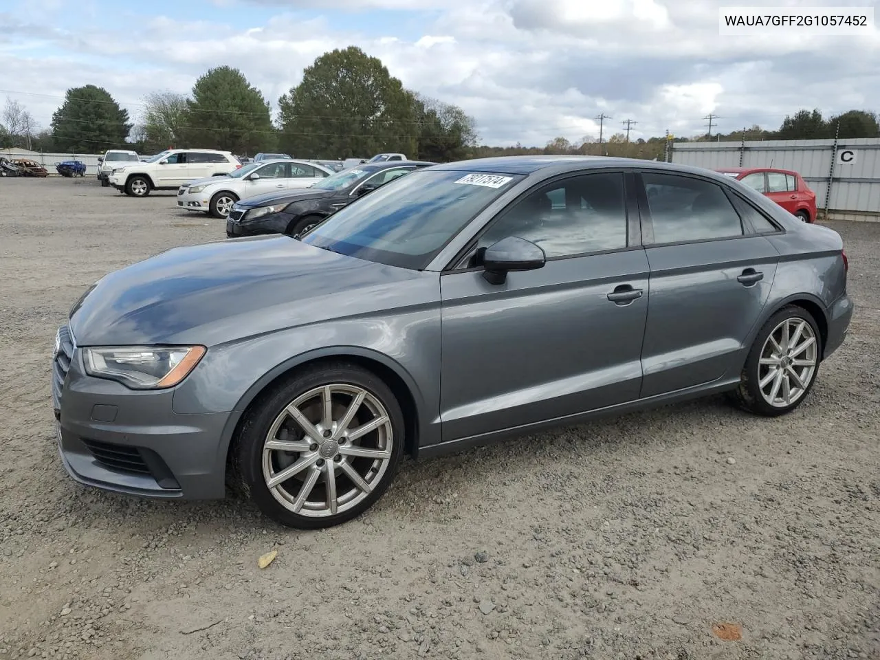 2016 Audi A3 Premium VIN: WAUA7GFF2G1057452 Lot: 79217574