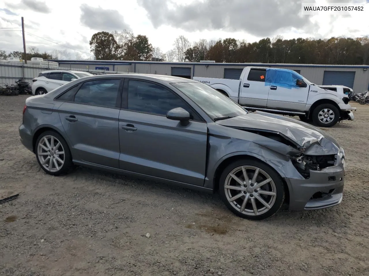 2016 Audi A3 Premium VIN: WAUA7GFF2G1057452 Lot: 79217574